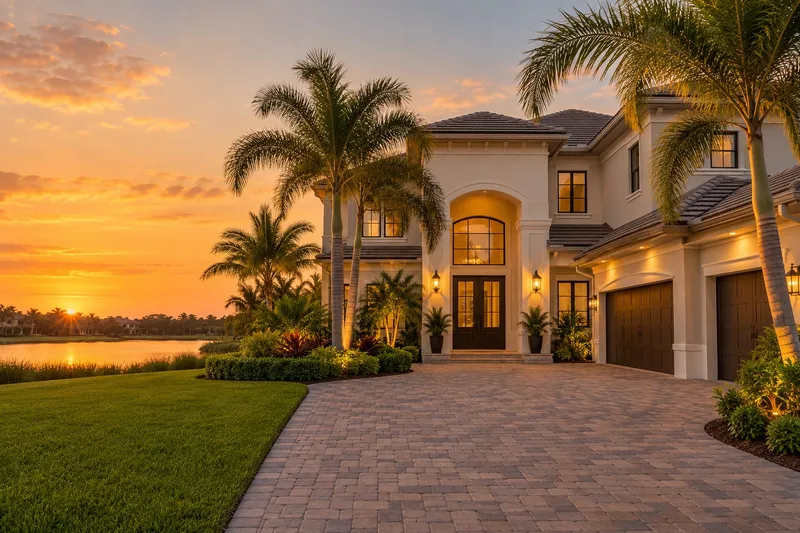 Illustration: Florida vacation home