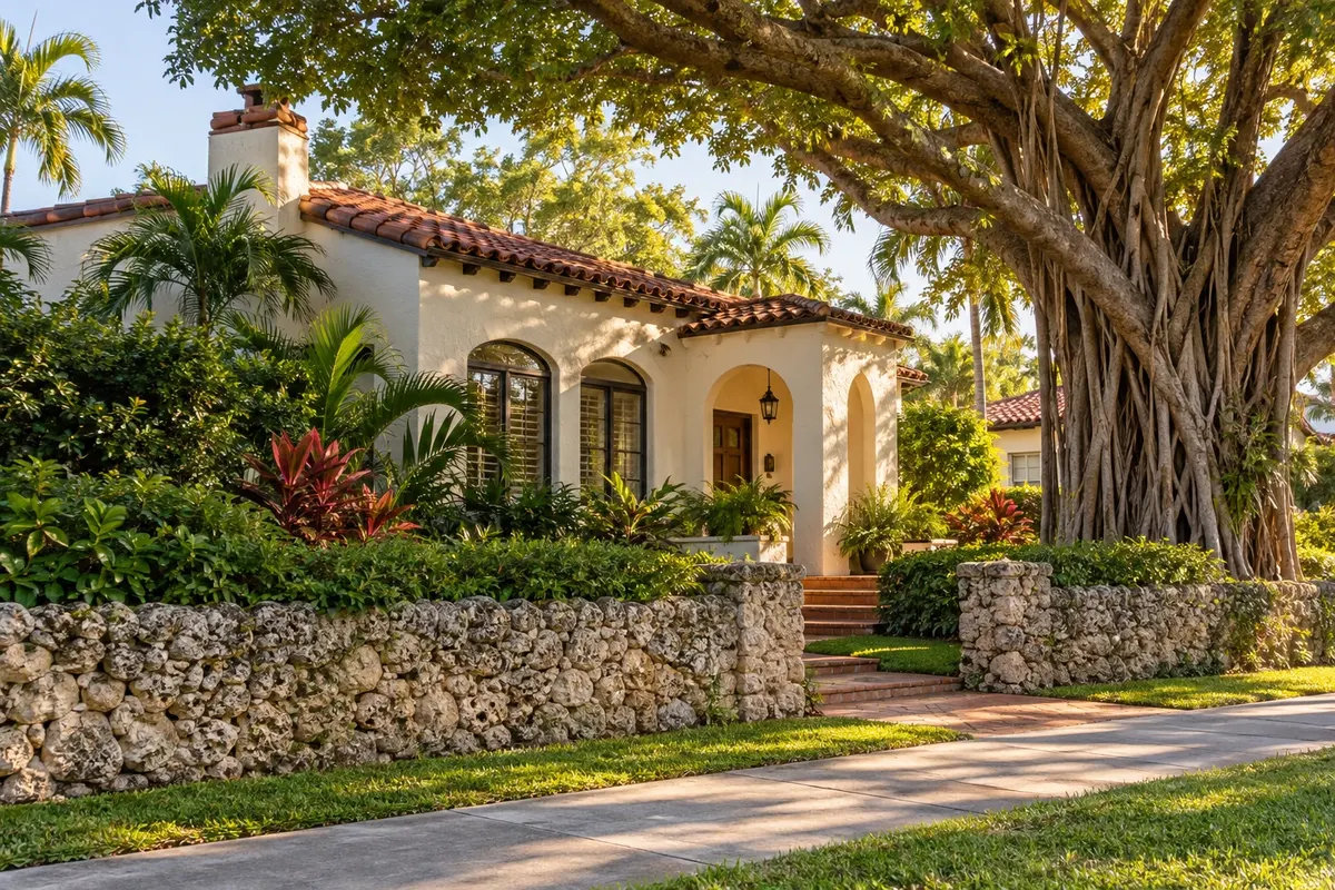 Illustration: Homes in Coral Gables