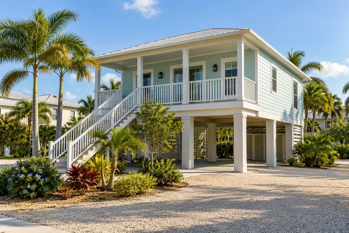 Illustration: Homes in Fort Myers Beach