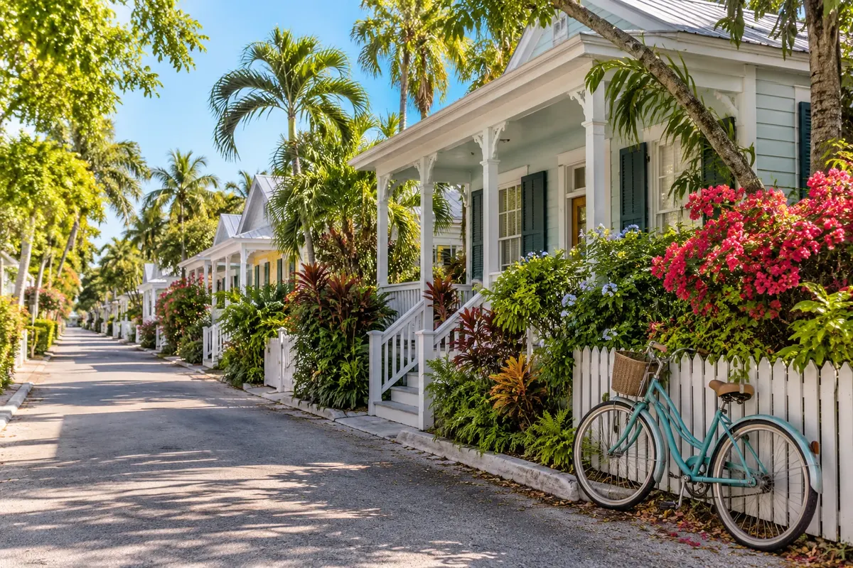 Illustration: Homes in Key West