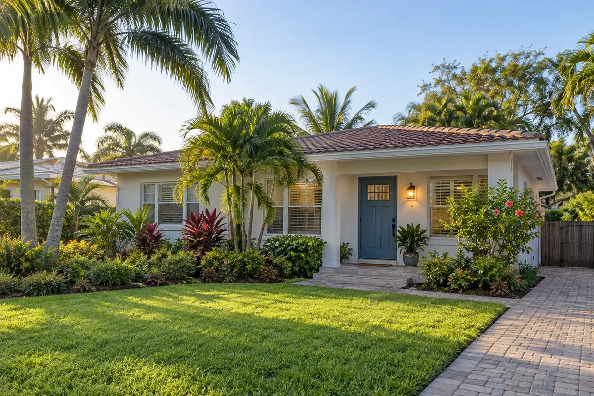 Illustration: Homes in Lake Worth Beach
