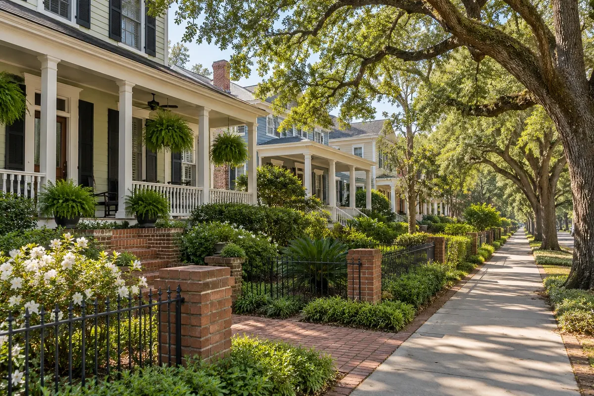 Illustration: Homes in Pensacola
