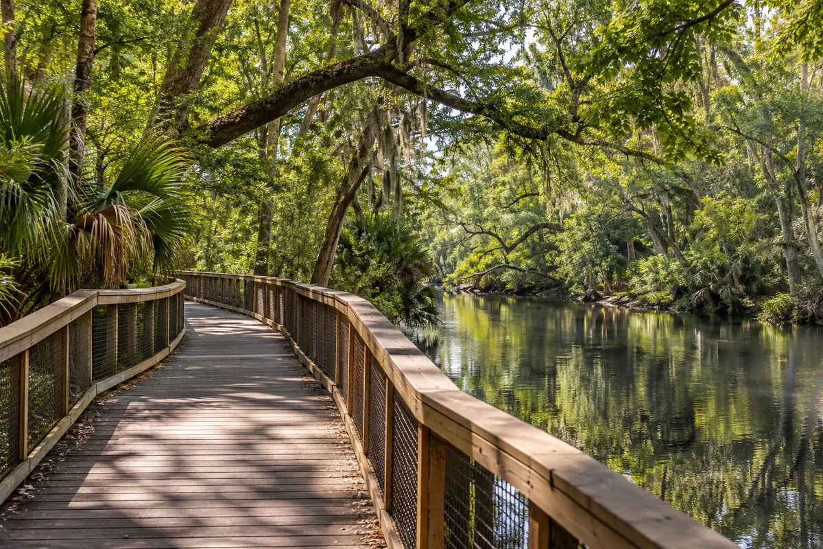 Illustration: Hillsborough County scenery near Brandon