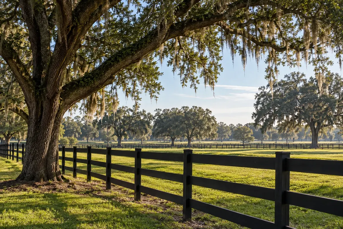 Illustration: Marion County scenery near Ocala