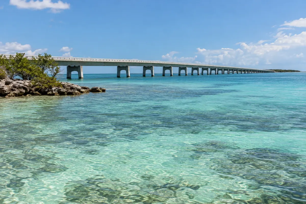 Illustration: Monroe County scenery near Key Largo