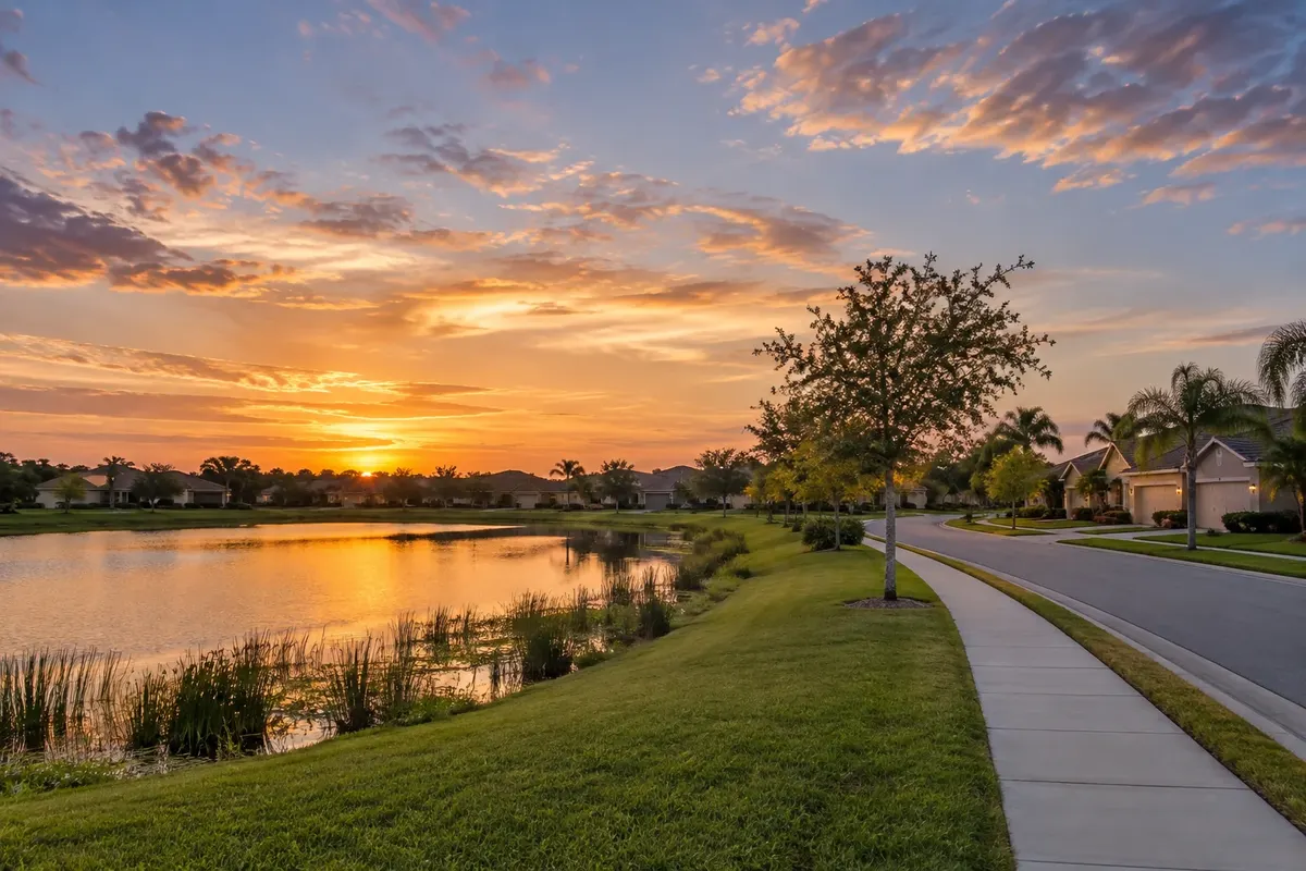 Illustration: Pasco County scenery near Wesley Chapel